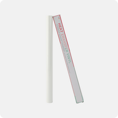 Roll of heat transfer vinyl on a white background