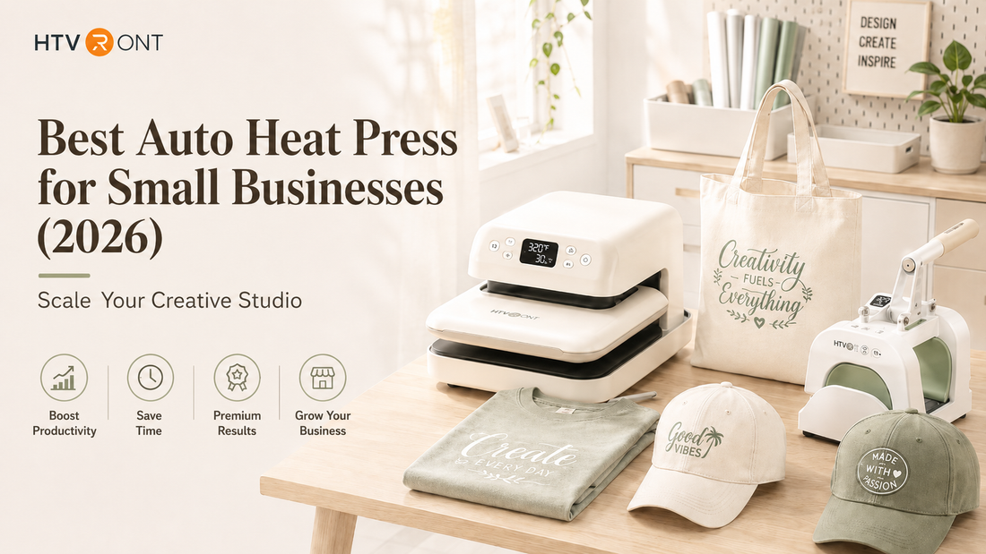 Best Auto Heat Press for Small Businesses (2026): Scale Your Creative Studio