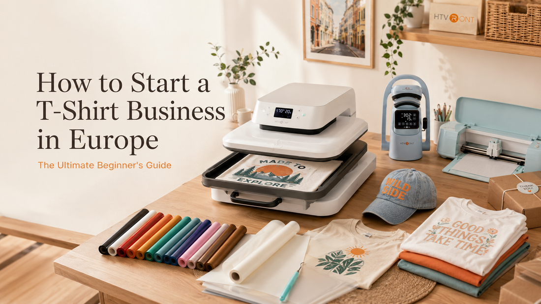 How to Start a T-Shirt Business in Europe: The Ultimate Beginner’s Guide