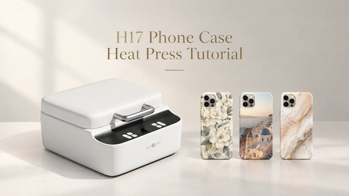 H17 Phone Case Heat Press Tutorial