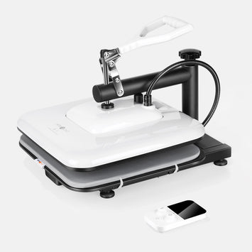 HTVRONT Manual Heat Press Machine 38 × 38 cm, 220–240V