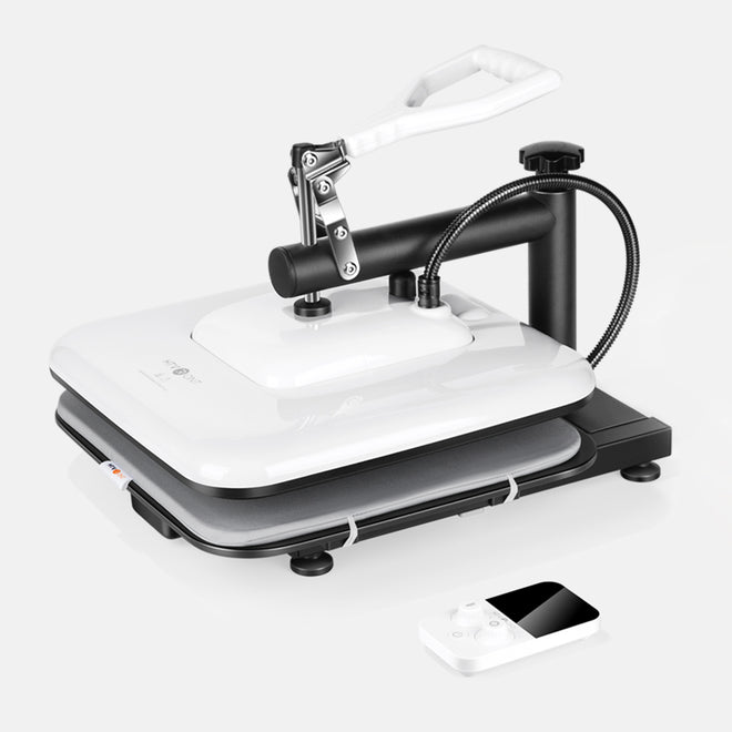 HTVRONT Manual Heat Press Machine 38 × 38 cm, 220–240V