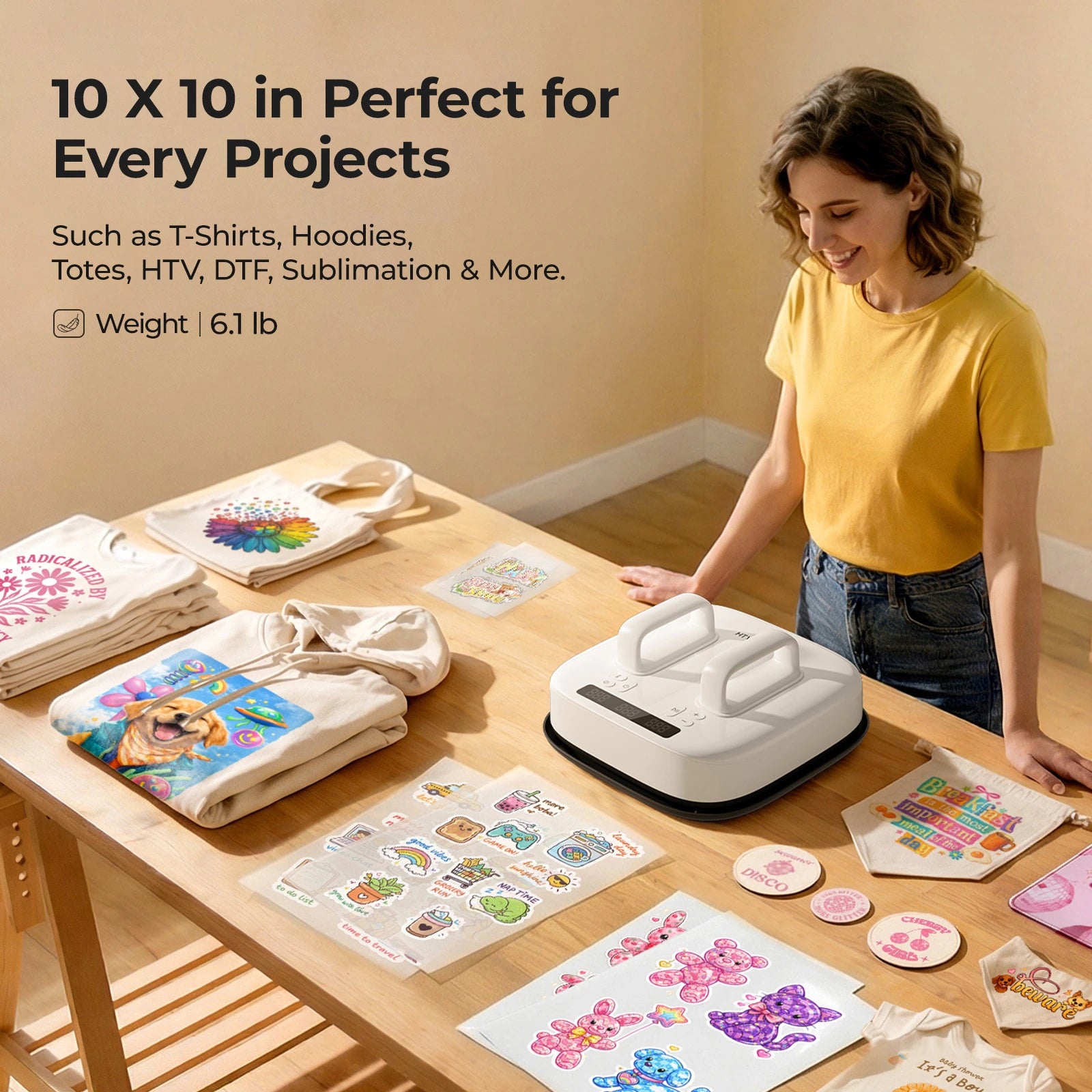 HTVRONT H10 V2 Heat Press