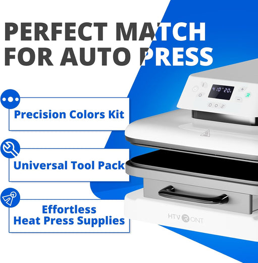 55 Pack Heat Press Accessories for 38 × 38 cm Heat Press Machine