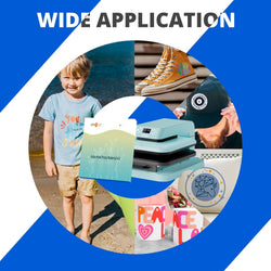 55 Pack Heat Press Accessories for 38 × 38 cm Heat Press Machine