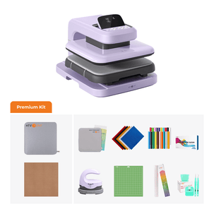 HTVRONT Auto Heat Press 2, Premium Kit - Lavender Purple